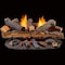 Duluth Forge Ventless Dual Fuel Log Set - 30 In. Stacked Red Oak, 33,000 Btu, T-S DLS-30T-2 - alternate 2